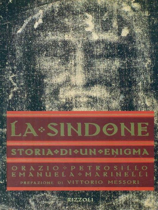 La  sindone Storia di un enigma - Orazio Petrosillo - copertina