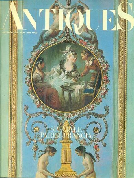   Antiques. Settembre 1992/ n. 16 - copertina