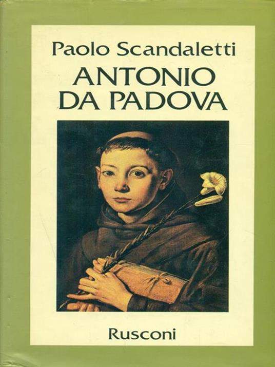 Antonio da Padova - Paolo Scandaletti - copertina