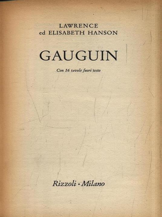 Gauguin - Lawrence Hanson - 2