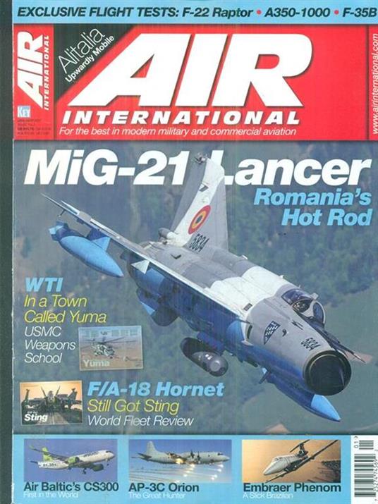 Air International/ Vol 92 n. 1- January 2017 - copertina