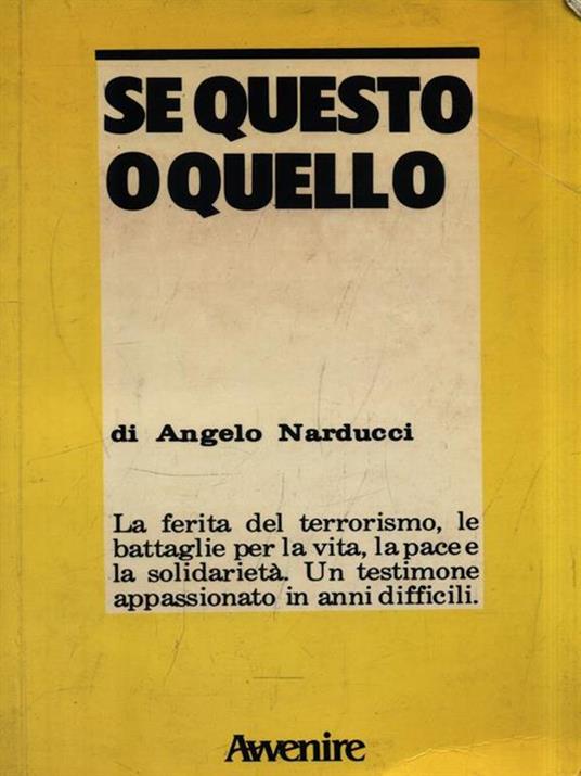 Se questo o quello - Angelo Narducci - 2