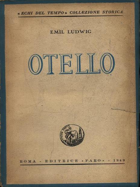 Otello - Emil Ludwig - copertina