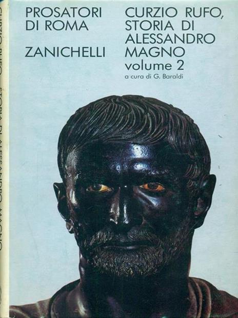Storia di Alessandro magno volume 2 - Quinto Curzio Rufo - copertina