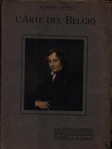 L' arte del Belgio - Giulio Carotti - copertina