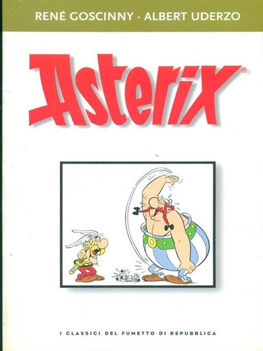 Asterix - René Goscinny - copertina