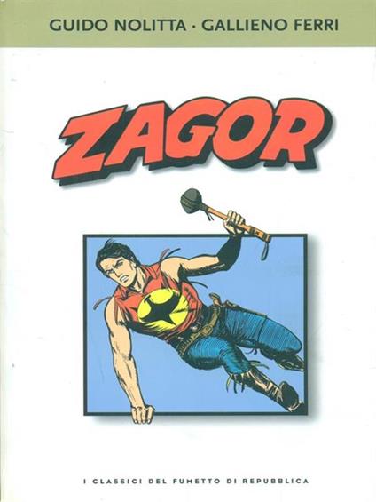 Zagor - Guido Nolitta - copertina