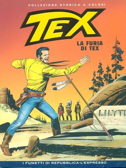 Tex 48 La furia di Tex - Gianluigi Bonelli - copertina