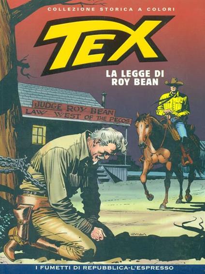 Tex 53 La legge di Roy Bean - Gianluigi Bonelli - copertina