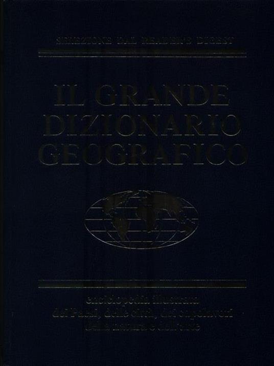 Il Grande Dizionario Geografico - copertina