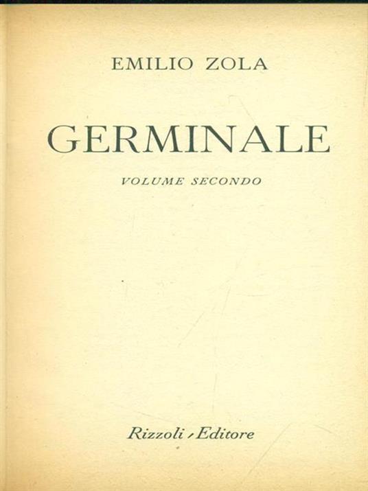 Germinale Volume 2 - Émile Zola - 2