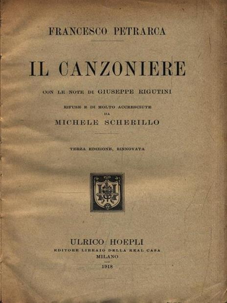 Il canzoniere - Francesco Petrarca - 3