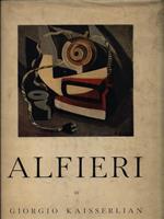 Alfieri. Dedica dell'artista in prima pagina