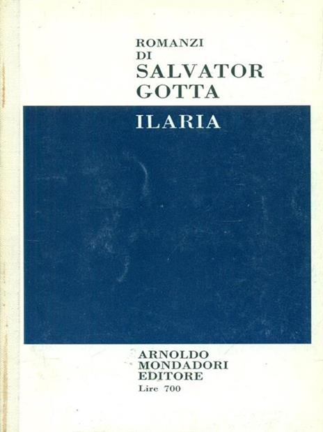 Ilaria - Salvator Gotta - copertina