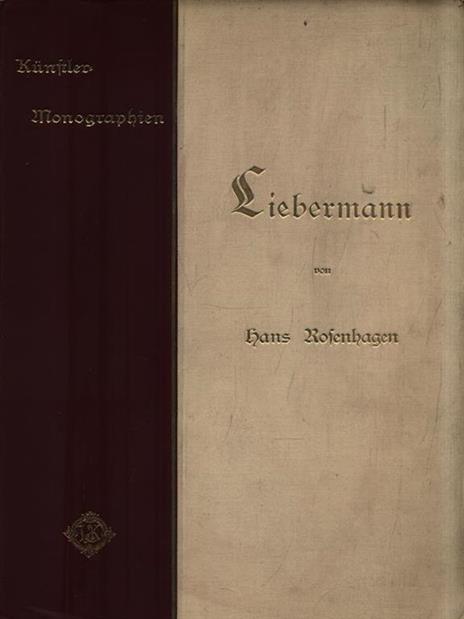 Liebermann - Hans Kosenhagen - copertina