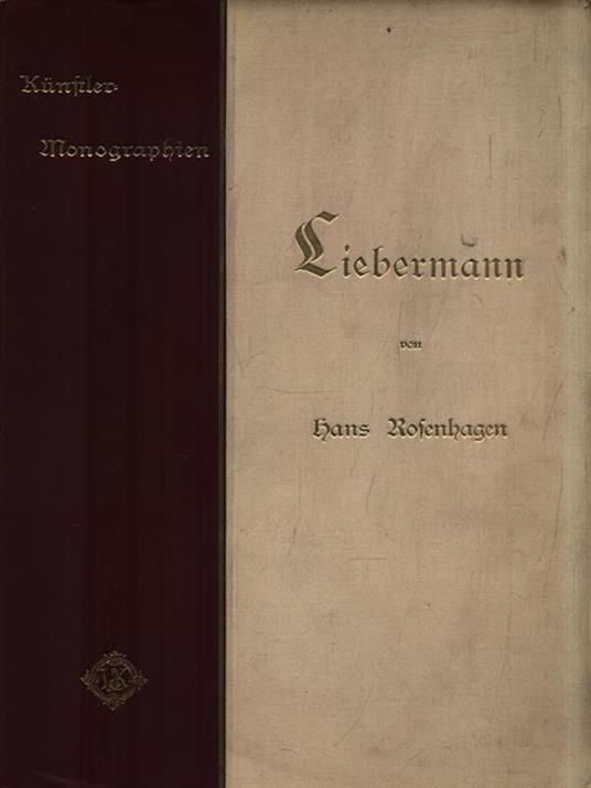 Liebermann - Hans Kosenhagen - copertina