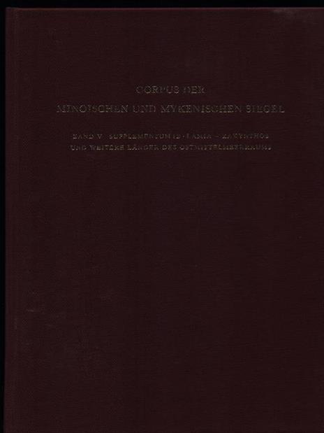 Kleinere griechische Sammlungen. Supplementum 1 B - Ingo Pini - copertina