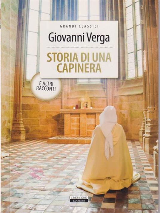 Storia di una capinera e altri racconti. Ediz. integrale - Giovanni Verga - copertina