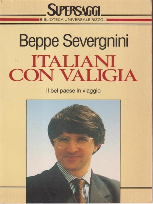 Italiani con valigia - Beppe Severgnini - copertina