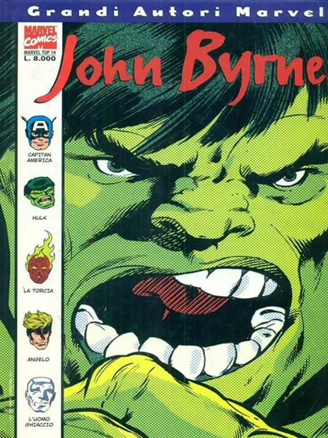 Grandi autori Marvel John Byrne - copertina