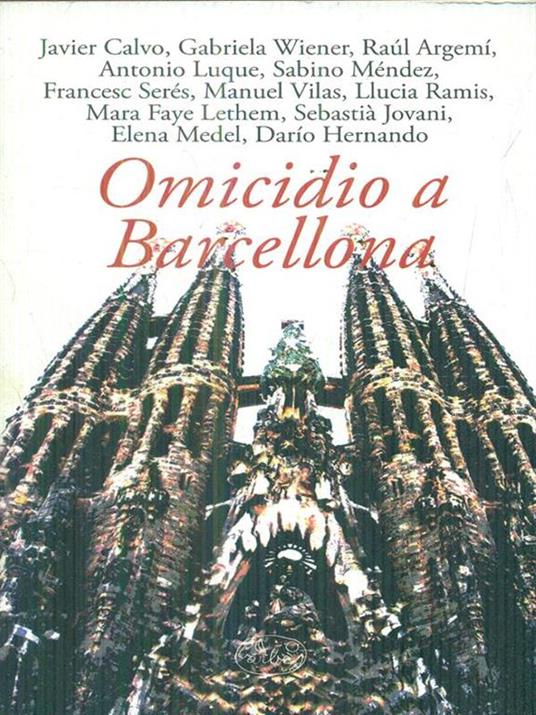 Omicidio a Barcellona - copertina