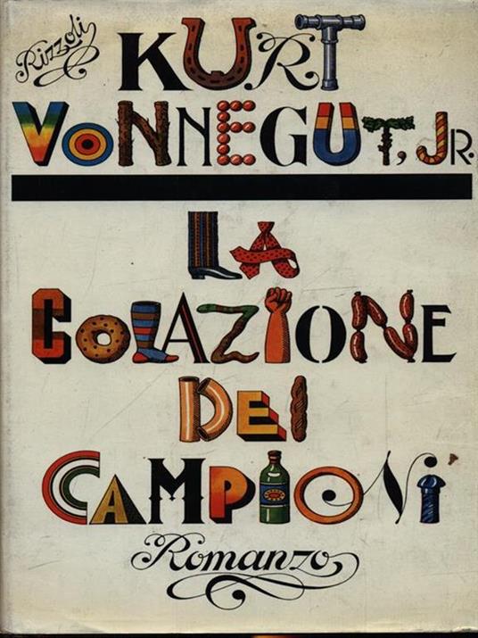 La colazione dei campioni - Kurt Vonnegut - copertina