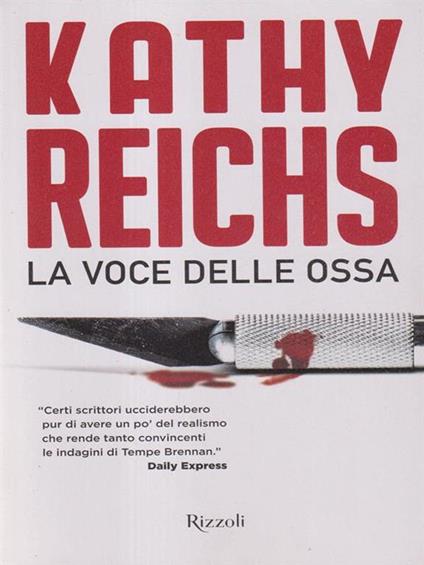 Le voce delle ossa - Kathy Reichs - copertina