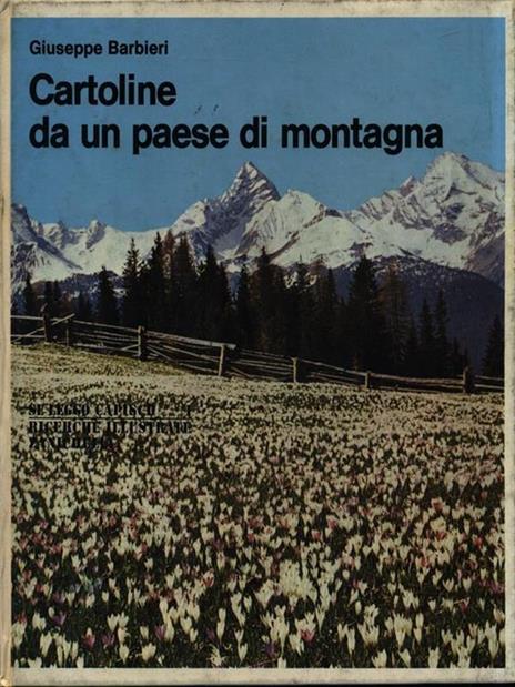 Cartoline da un paese di montagna - Giuseppe Barbieri - copertina