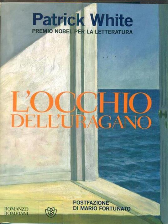 L' occhio dell'uragano - Patrick White - copertina