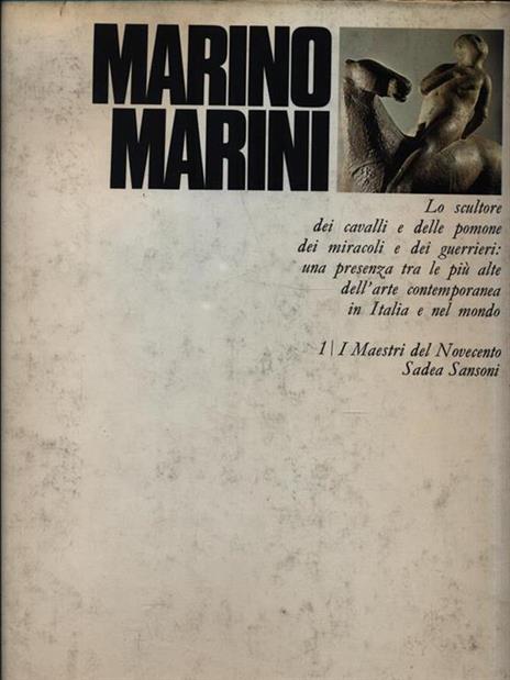 Marino Marini - Alberto Busignabi - copertina