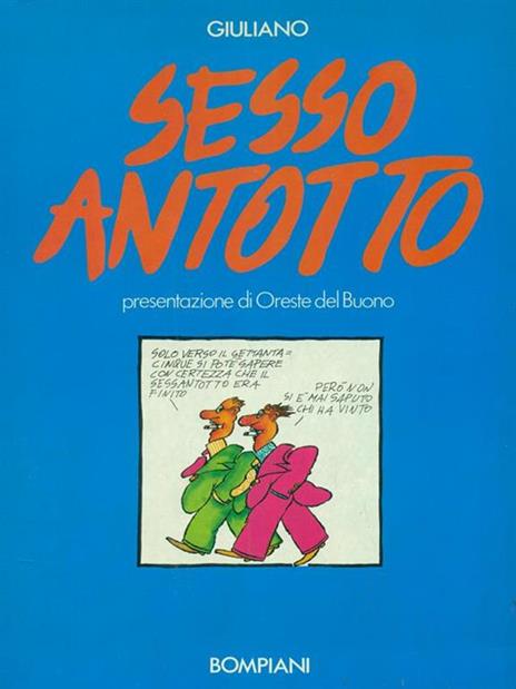 Sesso antotto - Giuliano - copertina