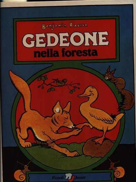 Gedeone nella foresta - Benjamin Rabier - copertina