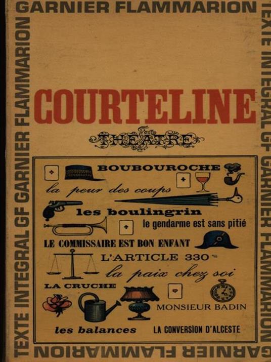 Theatre - Georges Courteline - copertina