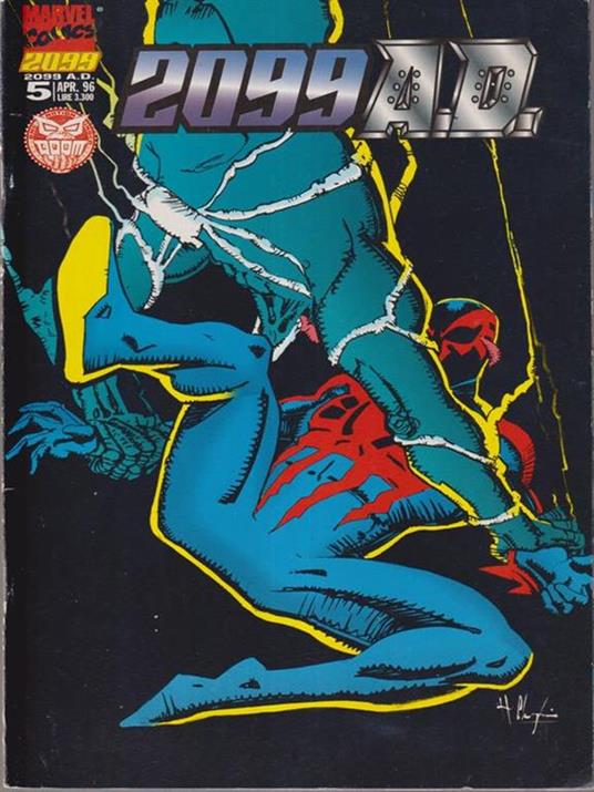 2099 A.D. 5/aprile 1996 - copertina