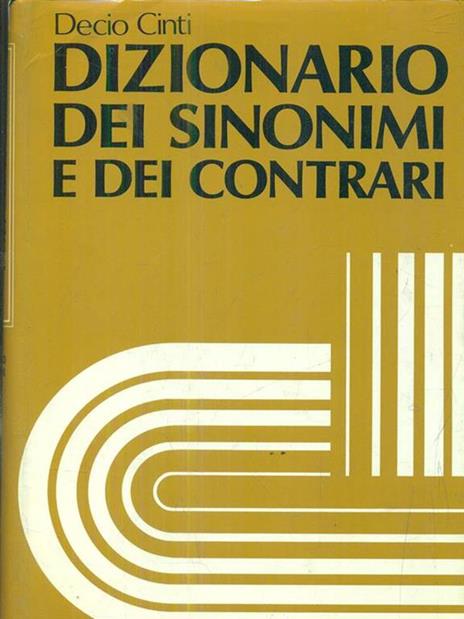 Dizionario tascabile inglese - Decio Cinti - 2