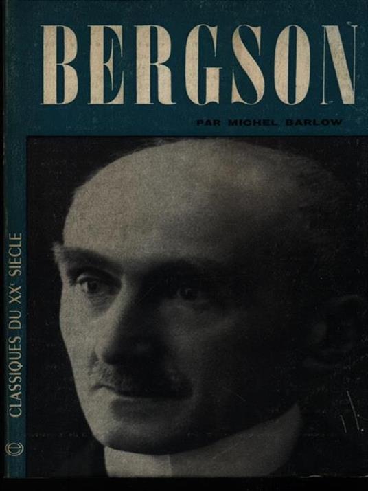 Bergson - Michel Barlow - copertina