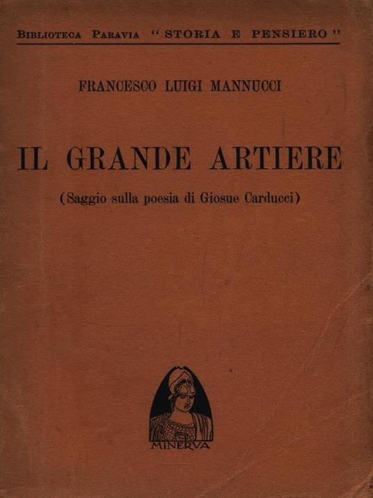 Il grande artiere - Francesco L. Mannucci - copertina