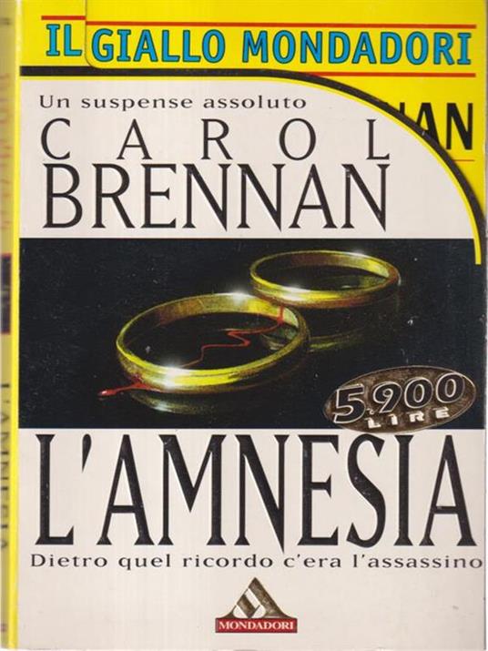 L' amnesia - Carol Brennan - 3