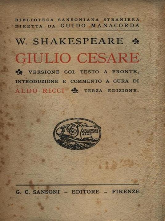 Giulio Cesare - William Shakespeare - 3