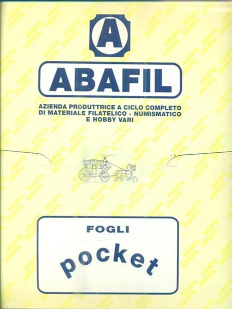 Abafil. Fogli pocket. Modello 1. 38 pezzi - 2