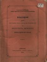 Discorso pronunziato alla camera nella tornata del 10 Giugno 1871