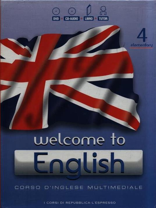 Welcome to English 4. Elementary - copertina