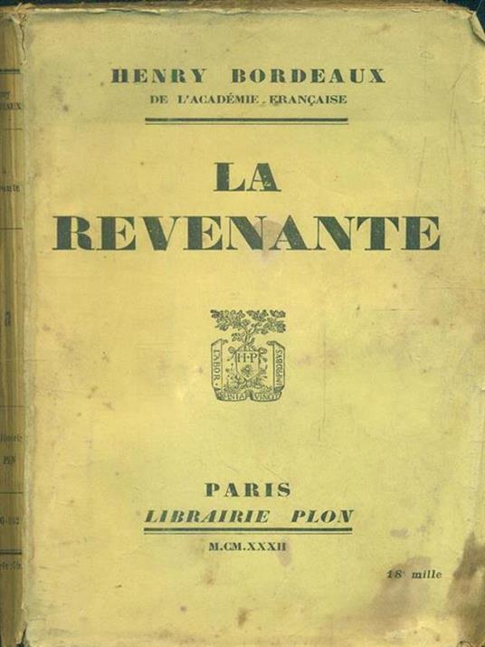 La revenante - Henry Bordeaux - 3