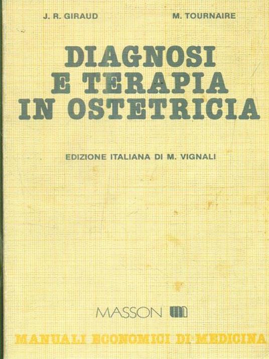 Diagnosi e terapia in ostetricia - J. r. Giraud - copertina