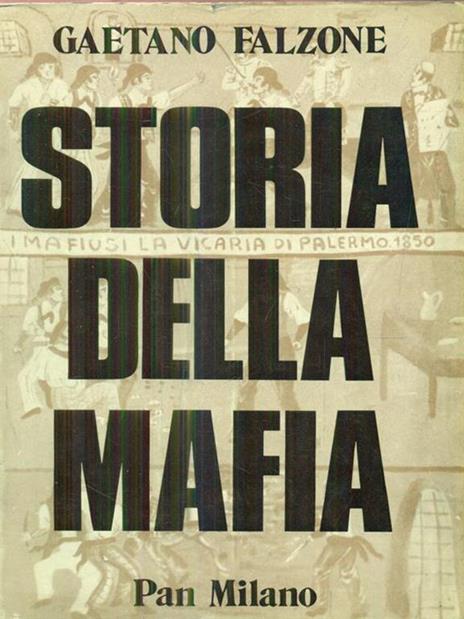 Storia della mafia - Gaetano Falzone - copertina