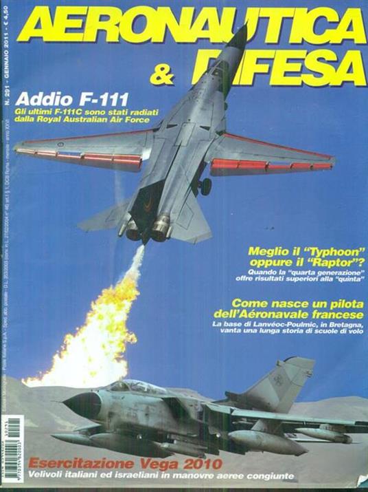 Aeronautica Difesa n. 291. Gennaio 2011 Libro Usato Edizioni