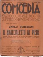 Comoedia fascicolo periodico di commedie e di vita teatrale, anno III, n. 5, 10 marzo 1921