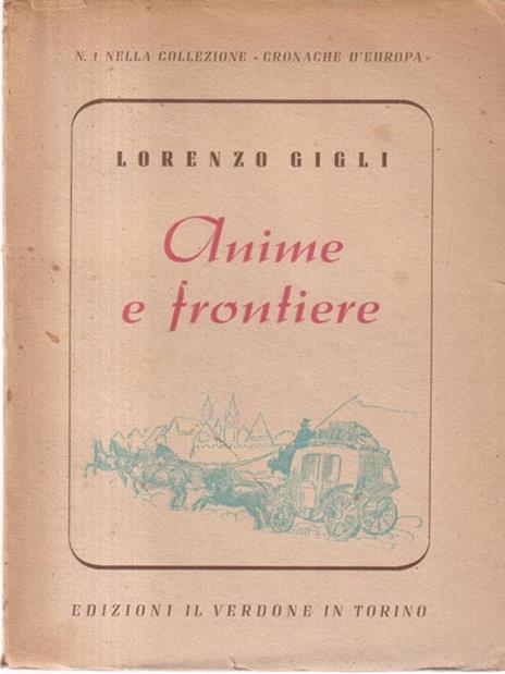 Anime e frontiere - Giglin Lorenzo - copertina