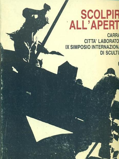 Scolpire all'aperto - P. Carlo Santini - copertina