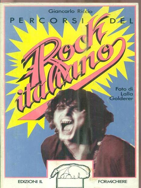 Percorsi del rock italiano - Giancarlo Riccio - copertina